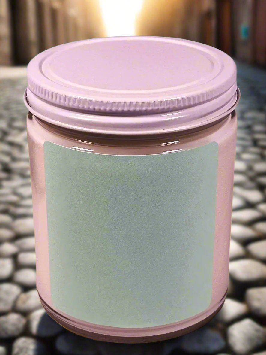 Customized Labelled Soy Wax Candle